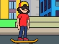 Spiel Skateboard Wheelie Online