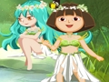 Spiel Dora mit Zauberer im Wald  Online