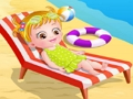 Spiel Baby-Hasel am Strand  Online