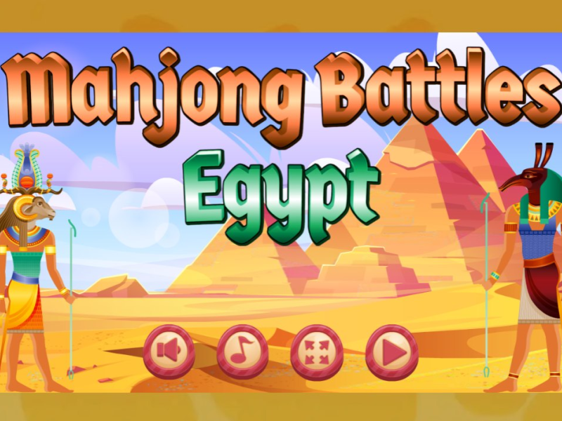 Spiel Mahjong Schlachten Ägypten  Online