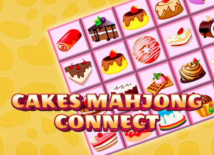 Spiel Kuchen Mahjong Connect  Online