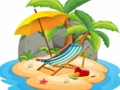 Spiel Sommer Strand Puzzle  Online