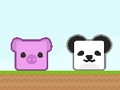 Spiel Panda-Flucht mit Schweinchen  Online