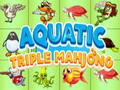 Spiel Aquatisches Dreifach-Mahjong  Online