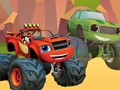 Spiel Blaze and the Monster Machines Puzzle  Online