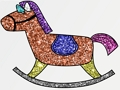 Spiel Glitzerspielzeug Malbuch  Online