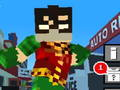 Spiel Teen Titans gehen Minecraft Teenager-Läufer 3d  Online