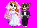 Spiel Talking Tom Angela Exotische Flitterwochen  Online
