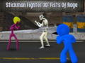 Spiel Stickman Fighter 3D: Fäuste der Wut Online