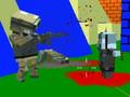 Spiel Schießen von Zombie blockieren Waffenkrieg Online