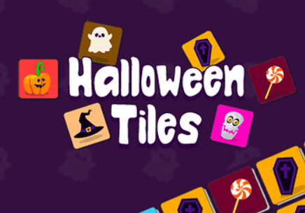 Spiel Halloween-Fliesen  Online