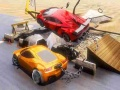 Spiel Kettautos Stunts Race Mega Rampe Online