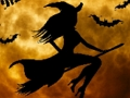 Spiel Hexe Halloween Puzzle  Online