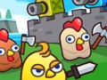 Spiel Kanone verschmelzen: Hühnerverteidigung  Online