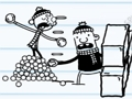 Spiel StickMan Schneeschlacht  Online