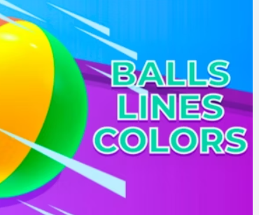 Spiel Bälle Linien Farben  Online
