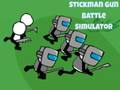 Spiel Stickman Gun Battle Simulator Online
