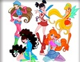 Spiel Winx Club Färbung  Online