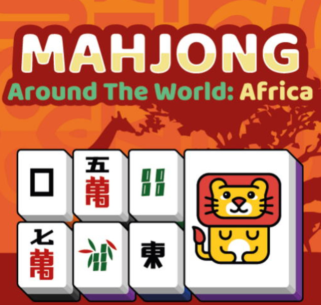 Spiel Mahjong rund um die Welt Afrika  Online