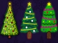 Spiel Finden Sie einzigartigen Weihnachtsbaum  Online