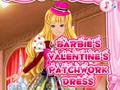 Spiel Barbies Patchwork-Kleid zum Valentinstag  Online