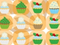 Spiel Weihnachtscupcake Match3  Online
