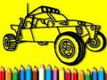 Spiel Zurück zur Schule: Rallye-Auto-Malbuch  Online
