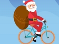 Spiel Santa Wheelie Bike Challenge Online