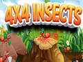 Spiel 4x4 Insekten  Online