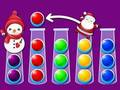 Spiel Ballsort Weihnachten  Online