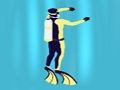 Spiel Wassertauchen 2D: Überleben unter Wasser  Online