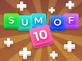 Spiel Summe von 10: Zahlenplättchen zusammenführen  Online