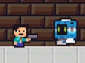 Spiel Noob-Superagent gegen Roboter  Online