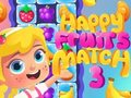Spiel Glückliche Früchte Match3  Online