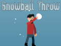 Spiel Schneeballwurf  Online