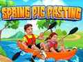 Spiel Einfügen von Frühlingsbildern  Online