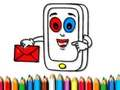 Spiel Handy-Malbuch  Online