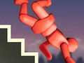 Spiel Treppe hinunterfallen  Online