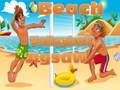 Spiel Beachvolleyball-Puzzle  Online