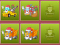 Spiel Weihnachts-LKW-Erinnerung  Online