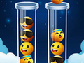 Spiel Emoji-Farbsortierpuzzle  Online