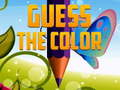 Spiel Raten Sie die Farbe  Online