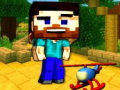 Spiel Mineblock Helikopter-Abenteuer  Online
