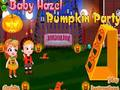 Spiel Baby-Hazel-Kürbis-Party  Online