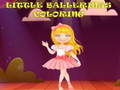 Spiel Kleine Ballerinas Färbung  Online