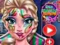 Spiel Elsa Neujahrs-Make-up  Online