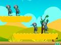 Spiel Alien schießt Zombies  Online
