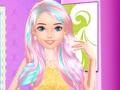 Spiel Mode-Regenbogen-Frisur-Design  Online