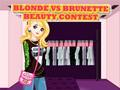 Spiel Blond gegen Brünette Schönheitswettbewerb  Online