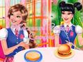 Spiel Prinzessinnen-Burger kochen  Online